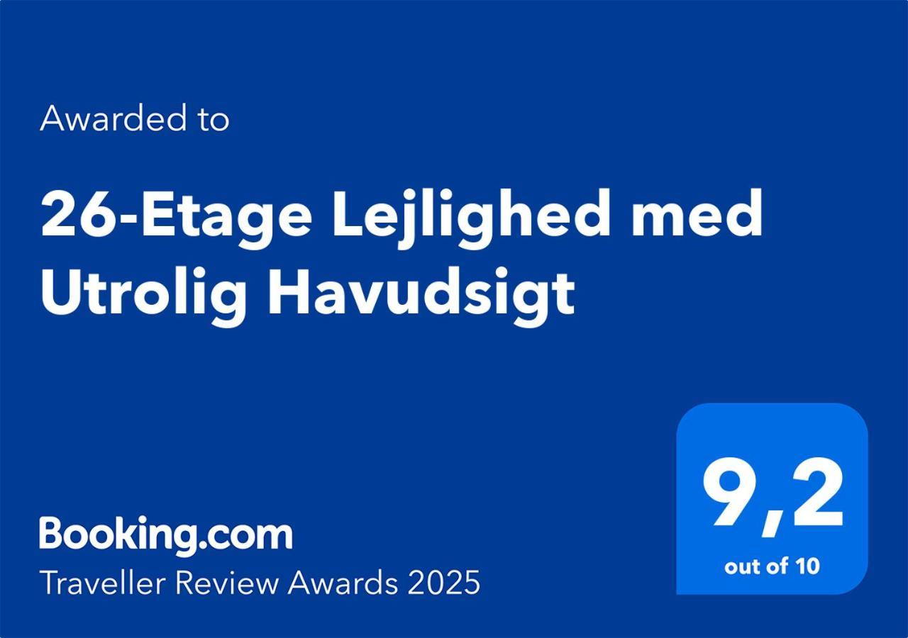 Apartment 26-etage Med Utrolig Havudsigt Århus